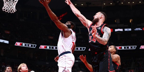 500彩票网官方-关键16分造逆转！哈登梦回巅峰轰31+10：快船14战12胜进附加赛区